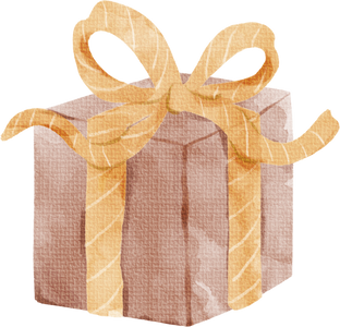 Watercolor Cute Gift